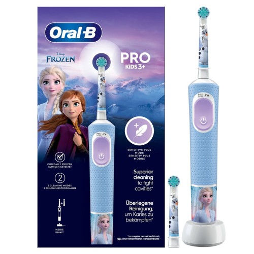 Oral-B Pro Kids Dziecko Obrotowo-pulsacyjna szczoteczka do zębów Jasny Niebieski - 2426383