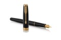 Pióro wieczne Parker Sonnet Black Lacquer GT (M) - 2365164