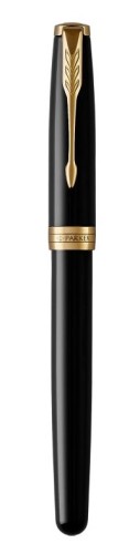 Pióro wieczne Parker Sonnet Black Lacquer GT (F) - 2365251