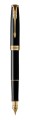 Pióro wieczne Parker Sonnet Black Lacquer GT (F) - 2365252