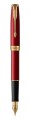 Pióro wieczne PARKER Füller Sonnet Lacquer Red M Schw - 2365182