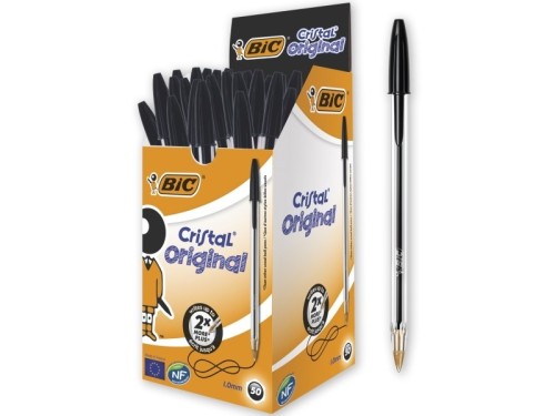 Długopis Cristal Original czarny (50szt) BIC - 2442493