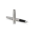 Pióro wieczne Parker Sonnet Medium Nib Stainless Steel Palladium Finish Trim Gift Boxed - 2365282