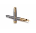 Pióro wieczne Parker Sonnet Chiselled Silver GT F - 2365354