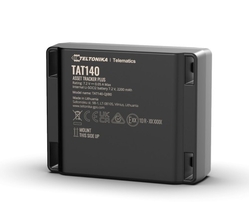 Teltonika TAT140 | Tracker GPS | 4G LTE Cat 1, Bluetooth 4.2, IP68, Micro SIM - 2399330