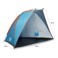 Namiot plażowy NILS CAMP NC8030 XXL Niebieski - 1501737