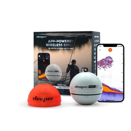 Echosonda DEEPER CHIRP+ 2 Arctic Grey + Night Cover - 2429429