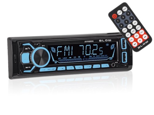 BLOW RADIO AVH-8890 MP3/USB/SD/MMC/BT (WYPRZEDAŻ) - 2471959