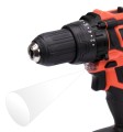 Yato YT-82795 wiertło 2000 RPM Zamek centralny 1,2 kg Czarny, Czerwony - 2430907