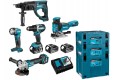 Zestaw Combo 18V DDF484+DGA513+DHR202+DJV181+DML802 - 2431033