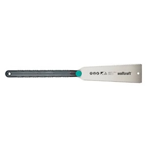 wolfcraft GmbH 6951000 piła ręczna Piła japońska 24 cm Czarny, Stal nierdzewna