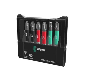 Wera Bit-Check 6 Impaktor 1 Zestaw nasadek