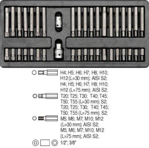 Yato YT-5538 końcówka wkrętakowa 40 sztuk