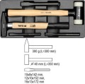 Yato YT-5540 młotek Zestaw młotków Czarny, Biały, Drewno - 2462330