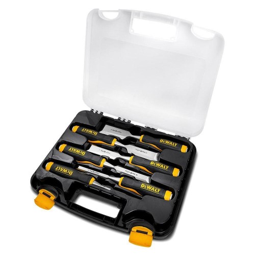 Zestaw 6 dłut do drewna DeWalt [DWHT16852-9] rozmiary 6, 13, 19, 25, 32, 38 mm - 2214486