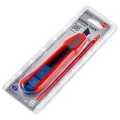 Nóż odłamywany Knipex CutiX® Czarny, Niebieski, Czerwony - 2432689