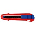 Nóż odłamywany Knipex CutiX® Czarny, Niebieski, Czerwony - 2432688