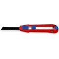 Nóż odłamywany Knipex CutiX® Czarny, Niebieski, Czerwony - 2432693