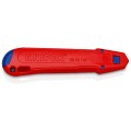 Nóż odłamywany Knipex CutiX® Czarny, Niebieski, Czerwony - 2432692