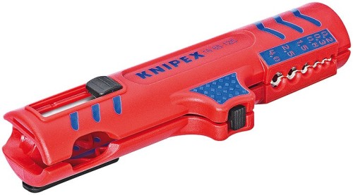 Knipex 16 85 125 SB narzędzie do zdejmowania izolacji Niebieski, Czerwony - 2432805