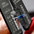 Knipex 97 21 215 B Narzędzie do zaciskania Czarny, Niebieski, Czerwony - 2473237