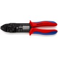 Knipex 97 21 215 B Narzędzie do zaciskania Czarny, Niebieski, Czerwony - 2473234