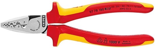 Knipex 97 78 180 zaciskarka kablowa Scyzoryk - 2439424