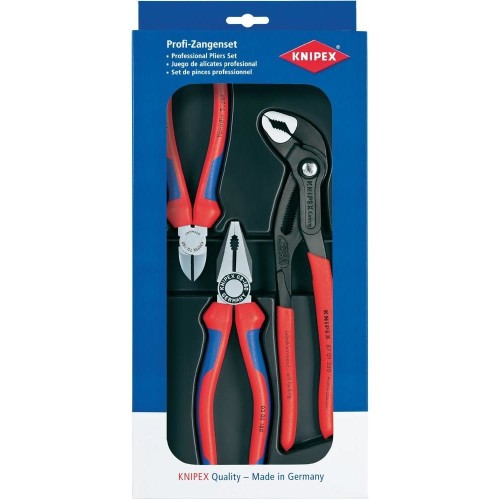 KNIPEX ZESTAW SZCZYPIEC 3szt. 0302180/7002160/8701250 - 2432898