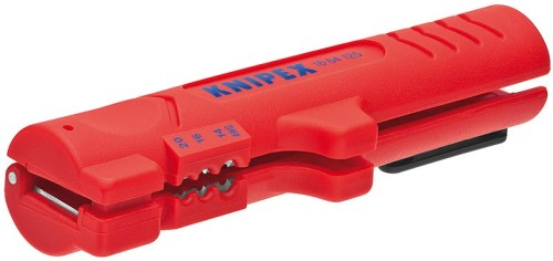 Knipex 16 64 125 SB narzędzie do zdejmowania izolacji Czerwony - 2155446