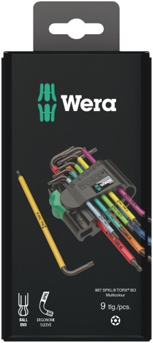 Klucz zestaw Torx WERA 9-częściowy - 2433103