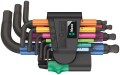 Zestaw kluczy trzpieniowych 950/9 Hex-Plus Multicolour - 2433115