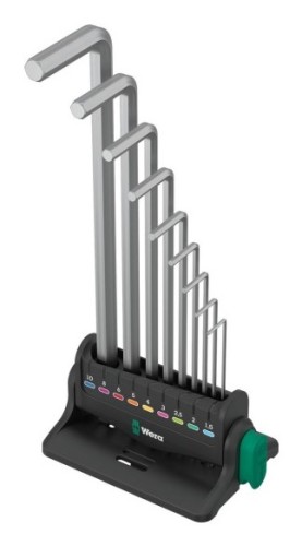 Zestaw kluczy trzpieniowych 950/9 HEX-PLUS 8, 9CZR - 2433161