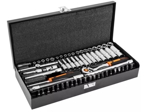 Klucze nasadowe Neo Tools 1/4" zestaw 63 szt - 2421076
