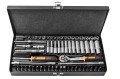 Klucze nasadowe Neo Tools 1/4" zestaw 63 szt - 2421078