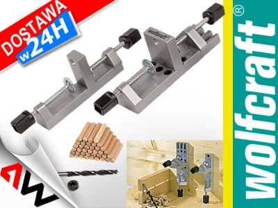 WOLFCRAFT ZESTAW DO POŁĄCZEŃ KOŁKOWYCH 6/8/10mm..... - 2433251