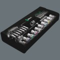 Zestaw grzechotka Zyklop Speed 1/2'' + klucze nasadowe, 28 części - 2439509