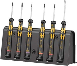 Zestaw wkrętaków Kraftform Micro 6 ESD do smartfonów