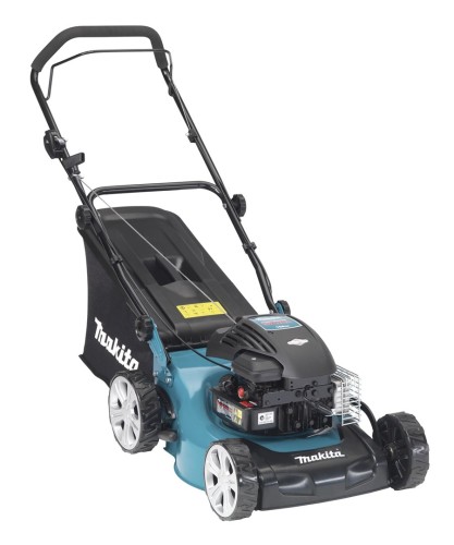 Makita PLM4120N kosiarka Kosiarka do trawnika typu push Czarny, Niebieski, Szary Benzynowy - 2433514
