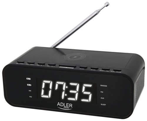 Radiobudzik ADLER AD 1192b czarny - 2473297
