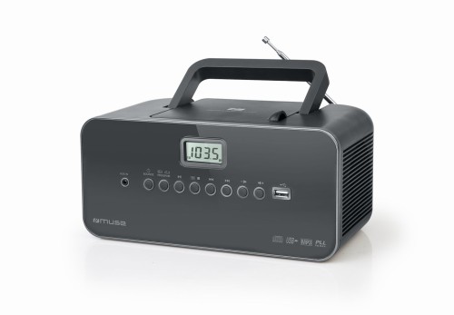 Muse M-28 DG odtwarzacz cd Przenośny odtwarzacz CD Czarny - 1892844