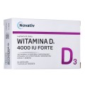 Novativ Witamina D3 Forte 4000 IU Forte 60 kaps. - 2421566