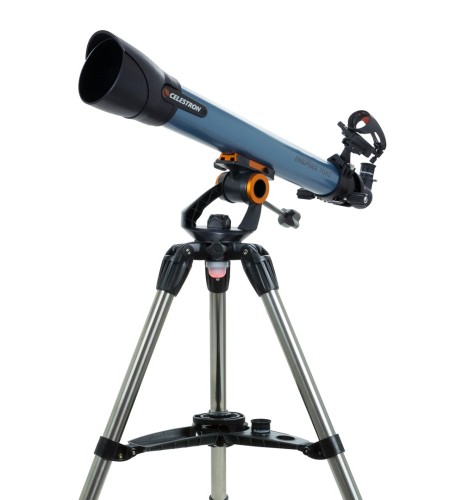 Celestron Inspire 70AZ Luneta 35x Czarny, Niebieski - 2159333