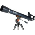 Celestron AstroMaster LT 70AZ Luneta 165x Czarny, Niebieski - 2473544