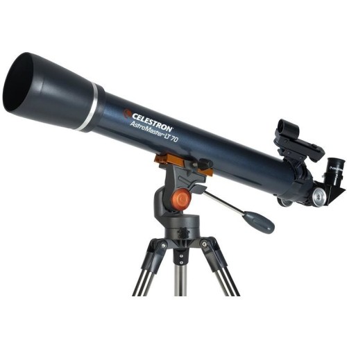 Celestron AstroMaster LT 70AZ Luneta 165x Czarny, Niebieski - 2473544