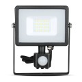 V-TAC NAŚWIETLACZ LED Z CZUJNIKIEM 20W 3000K SKU451 VT-20-S-W - 2262220