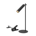 Lampka biurkowa V-TAC VT-7413 4w1 kinkiet, klips, latarka 3W LED 37cm 4000K 300lm (SKU 23042) Czarny - 2093917