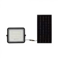 Projektor LED Solarny V-TAC 10W Pilot, AUTO, Timer, IP65 Czarny VT-80W 4000K 800lm - 2194611
