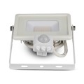 Projektor LED V-TAC VT-20-S-B 20W SAMSUNG CHIP Czujnik ruchu 6400K 1600lm (SKU 450) Biały - 2252436