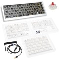 Ducky Outlaw 65 klawiatura Uniwersalne USB Srebrny - 2463486
