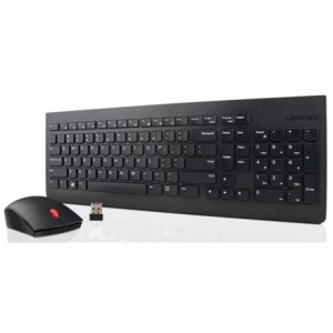Zestaw klawiatura + mysz Lenovo Essential Wireless Keyboard czarny